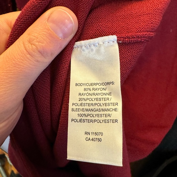 Red dress with sequins - Picture 3 of 3